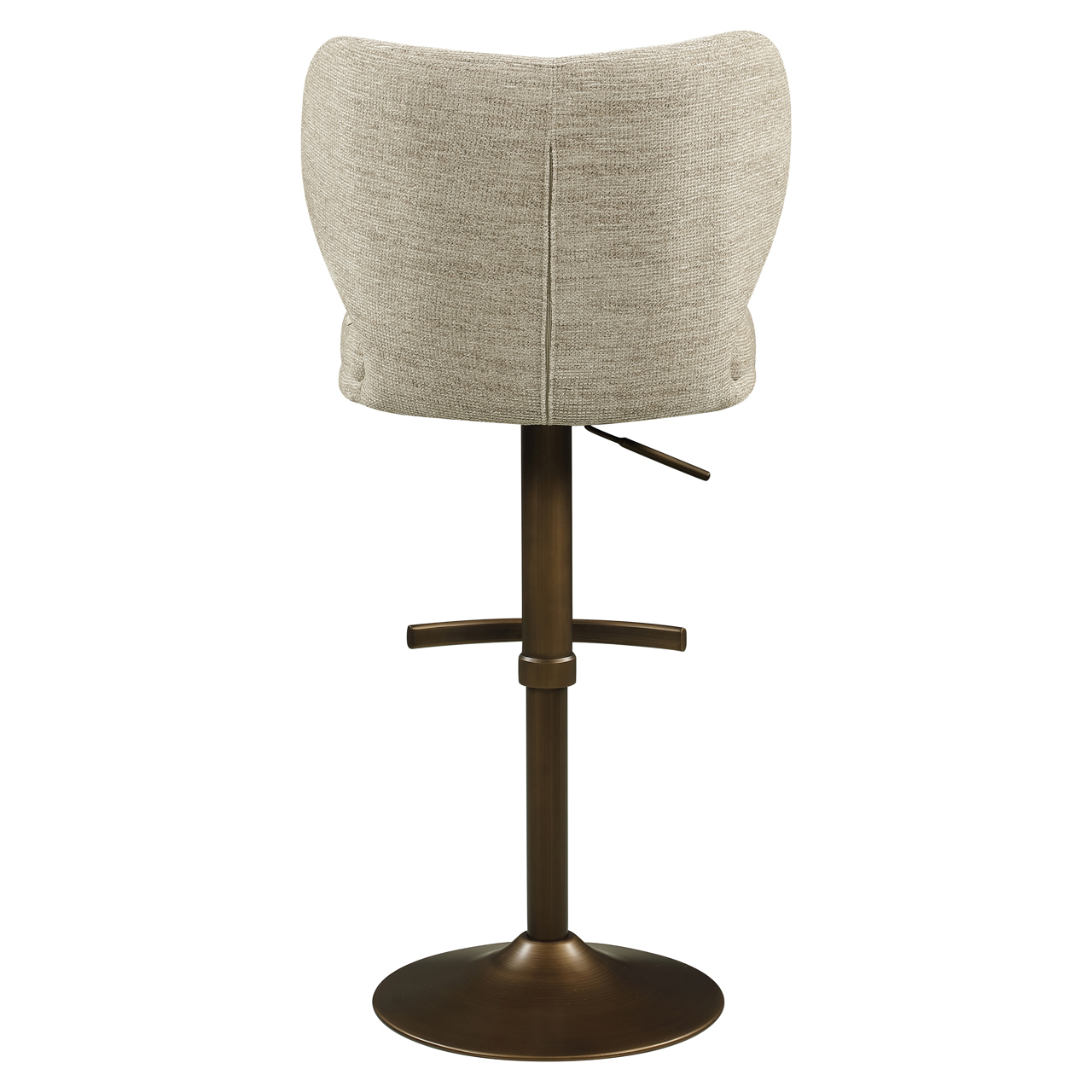 216764 - Bar stool Amely natural softweave swivel