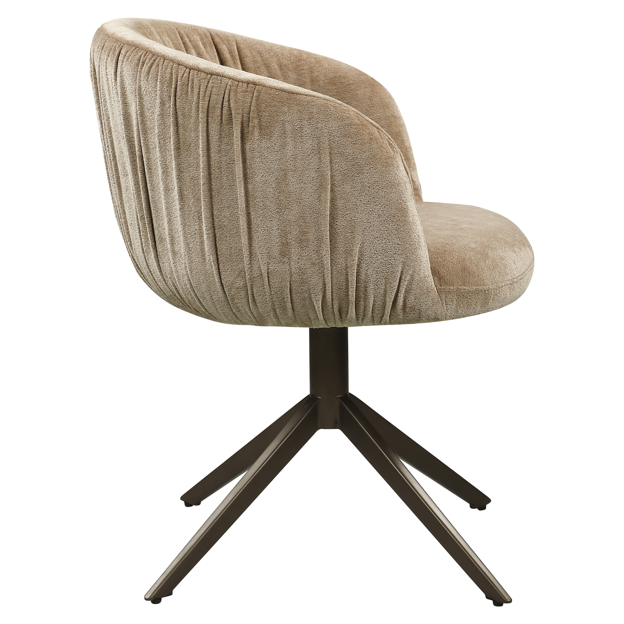 216767 - Dining chair Cassi sand soft swivel