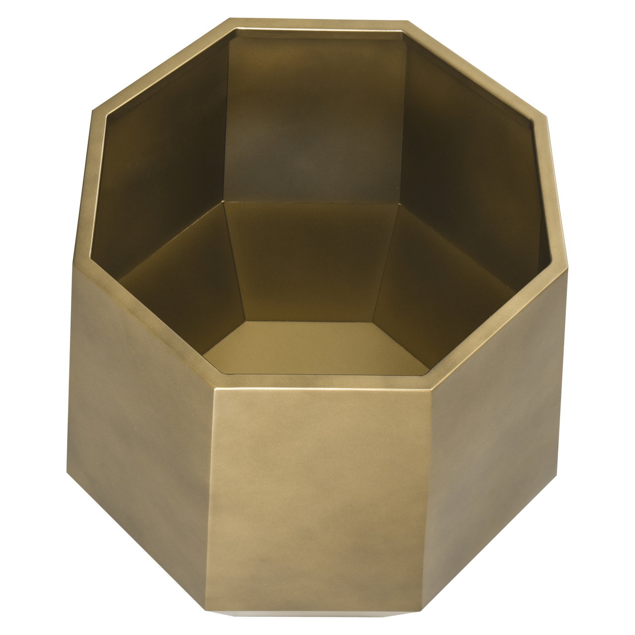 216804 - Planter Axis bronze gold medium