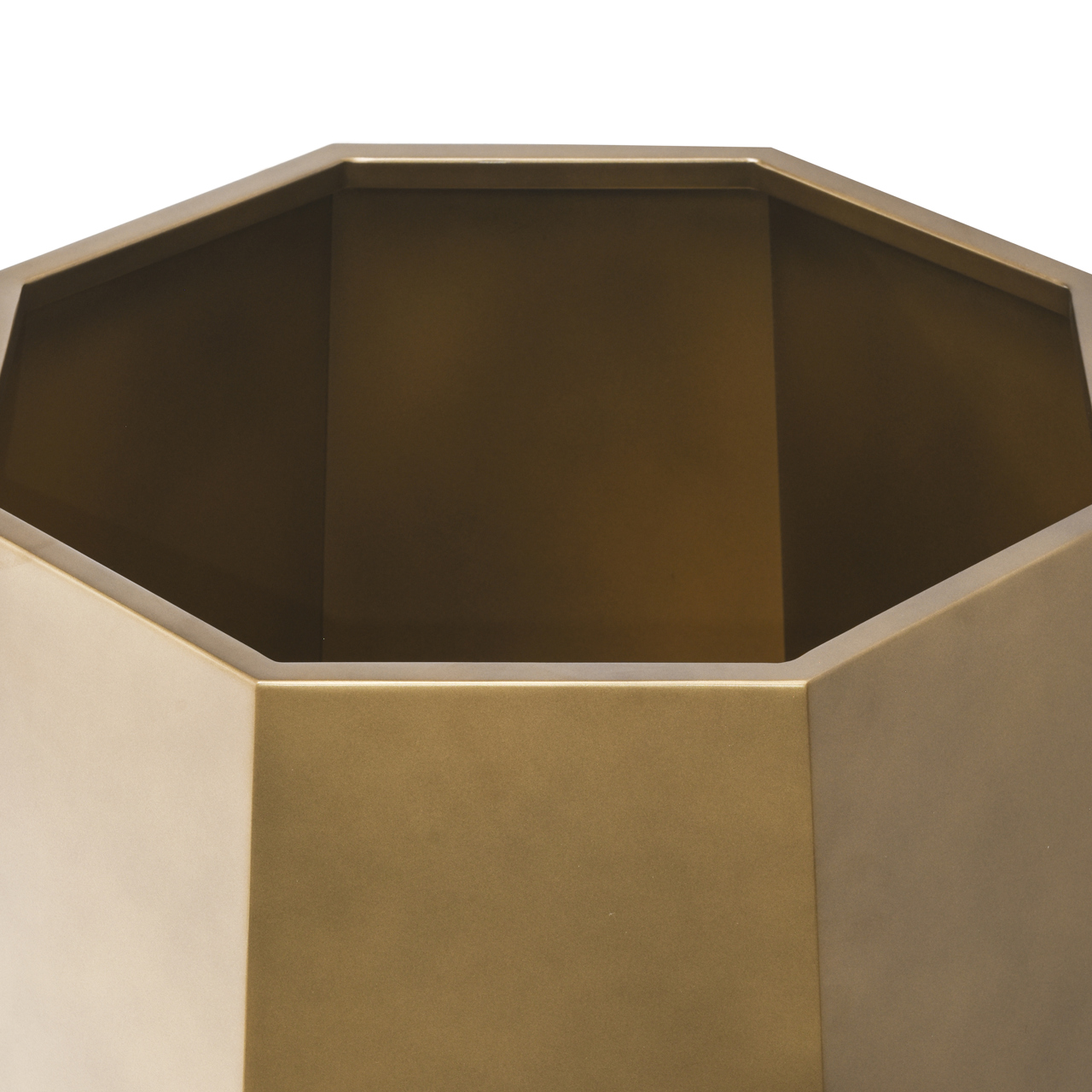 216804 - Planter Axis bronze gold medium