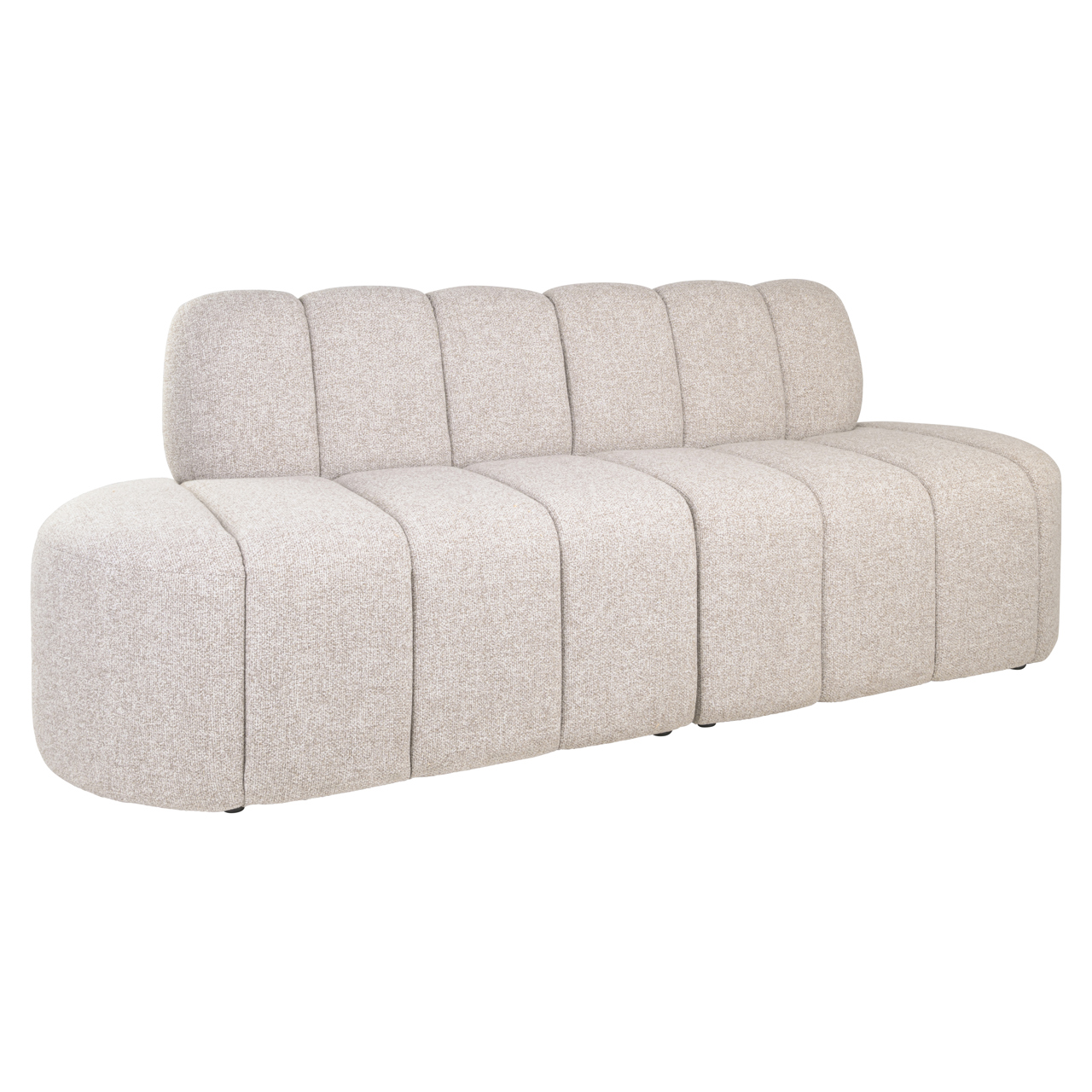217115 - Dining bench Landmark cayenne brown open end right straight
