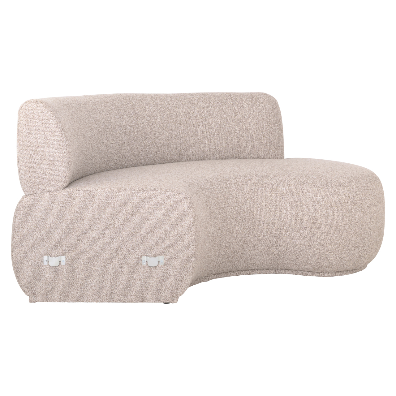 217109 - Dining bench Sorrobon customized open end right round