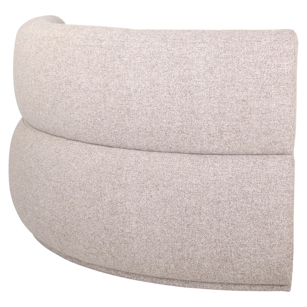 217109 - Dining bench Sorrobon customized open end right round