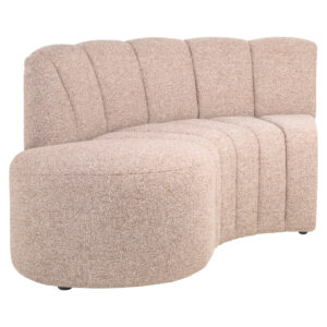 217104 - Dining bench Landmark customized open end left round