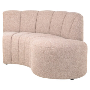 217118 - Dining bench Landmark cayenne cognac open end right round