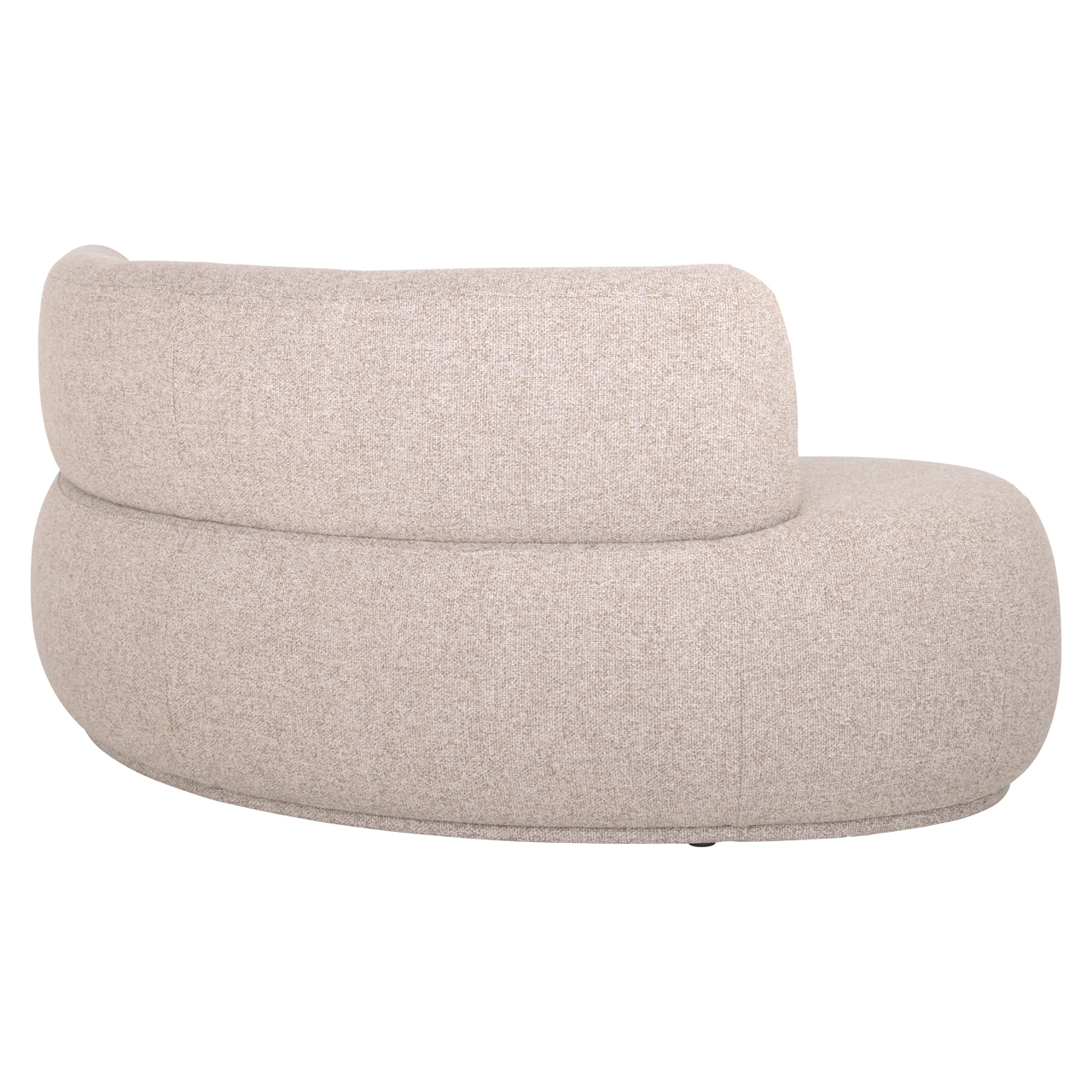 217122 - Dining bench Sorrobon cayenne ecru open end left round