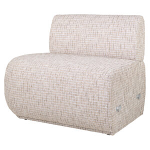 217124 - Dining bench Sorrobon trendy cream open end left straight