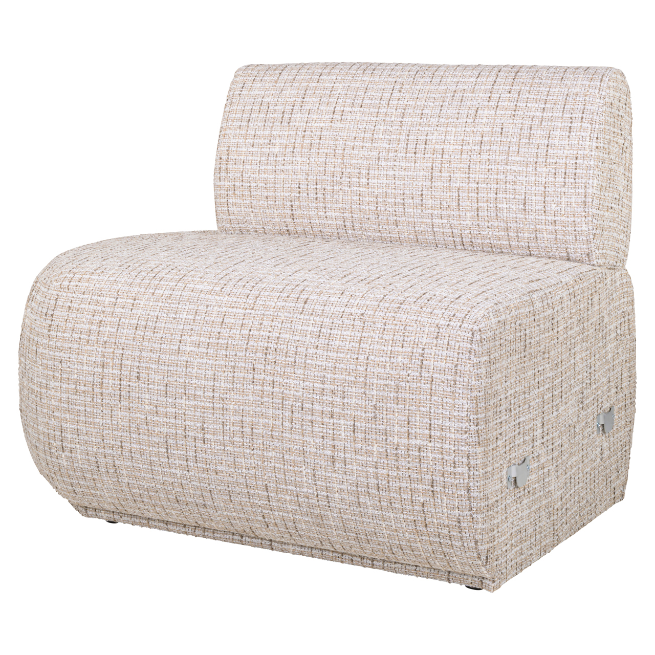 217124 - Dining bench Sorrobon trendy cream open end left straight