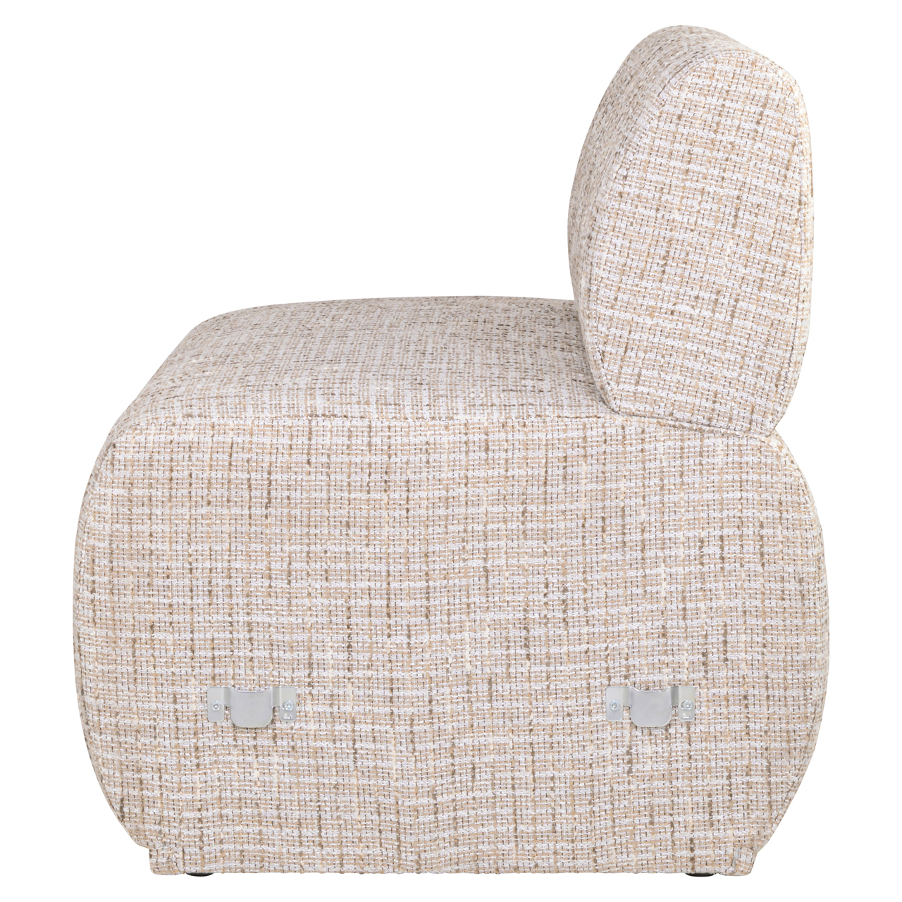 217124 - Dining bench Sorrobon trendy cream open end left straight
