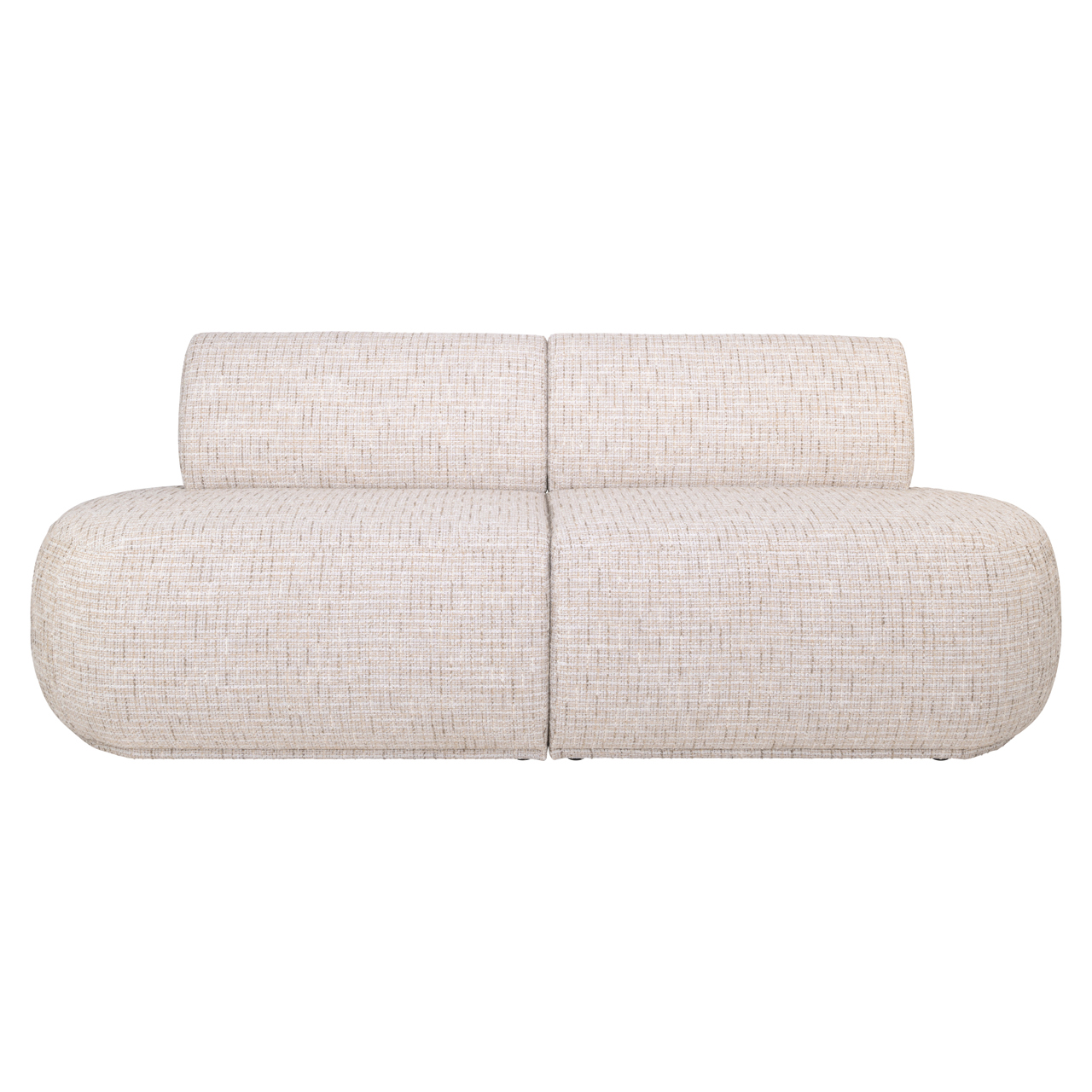 217124 - Dining bench Sorrobon trendy cream open end left straight