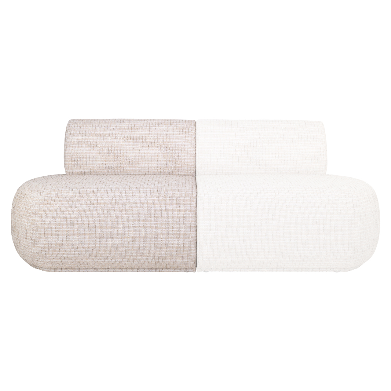 217124 - Dining bench Sorrobon trendy cream open end left straight