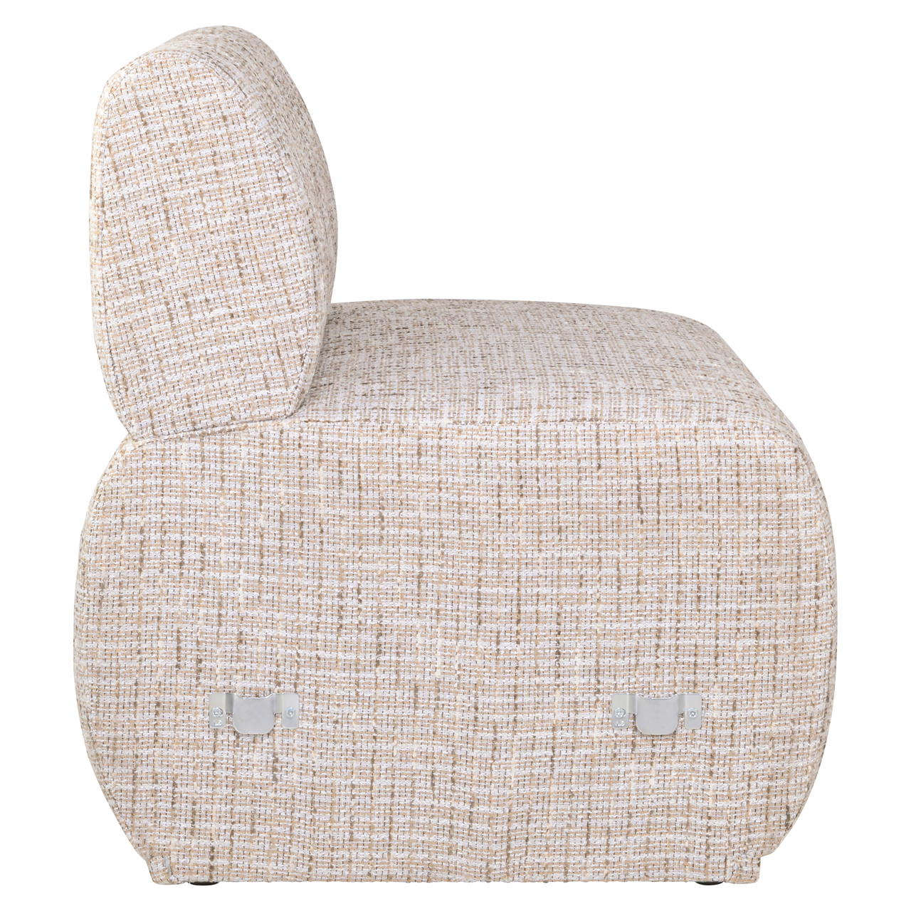 217125 - Dining bench Sorrobon trendy cream open end right straight