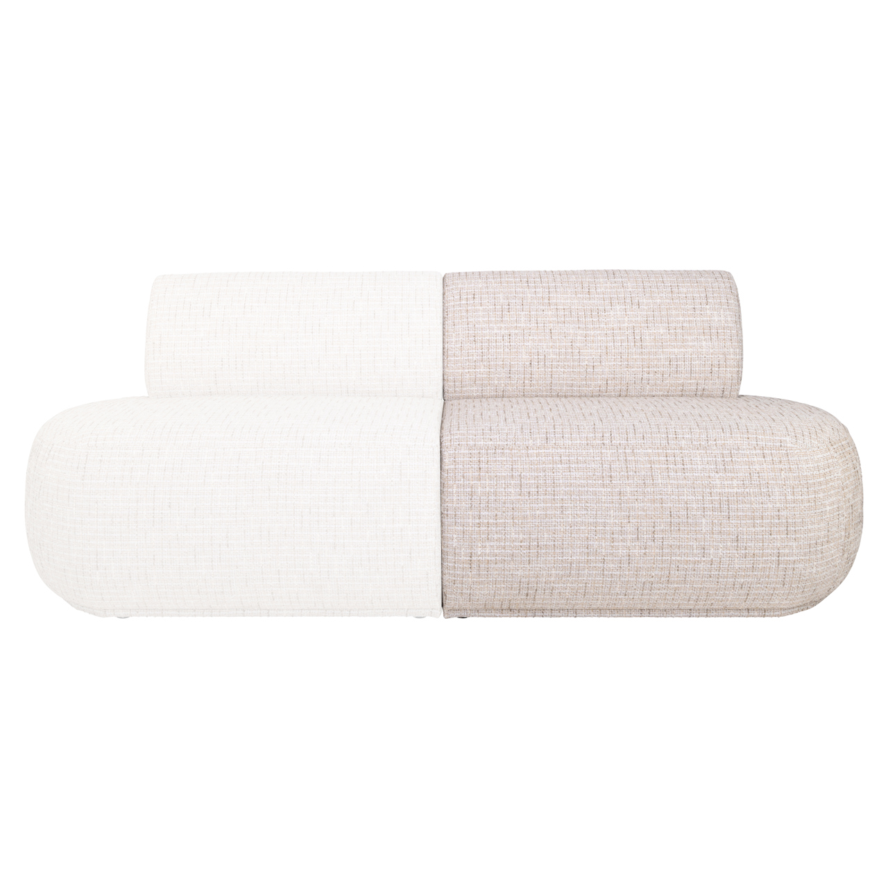 217125 - Dining bench Sorrobon trendy cream open end right straight