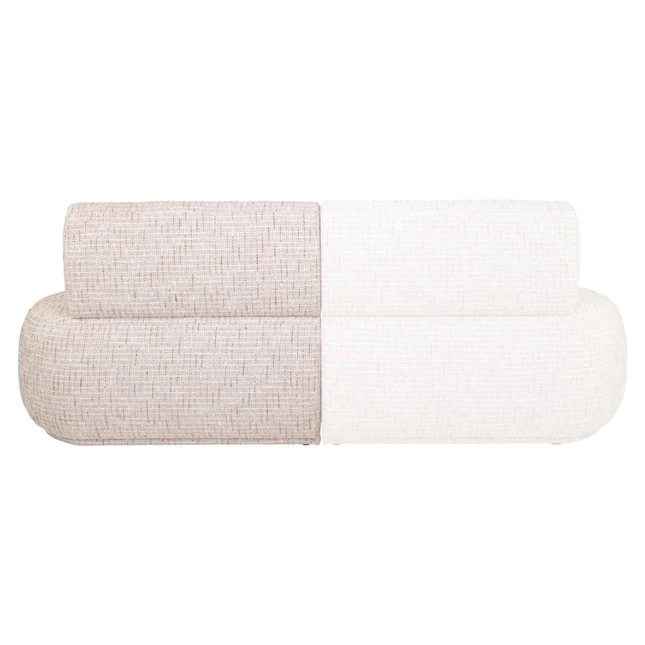 217125 - Dining bench Sorrobon trendy cream open end right straight