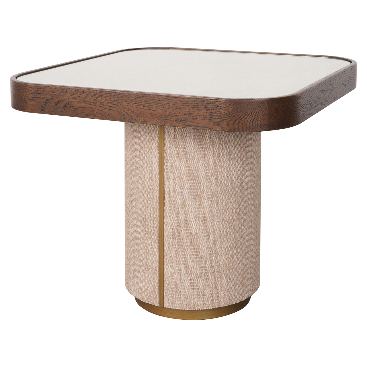 2201 - End table Willox beige including glass