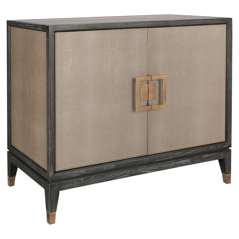 Komoda Bloomville mosiężna shagreen