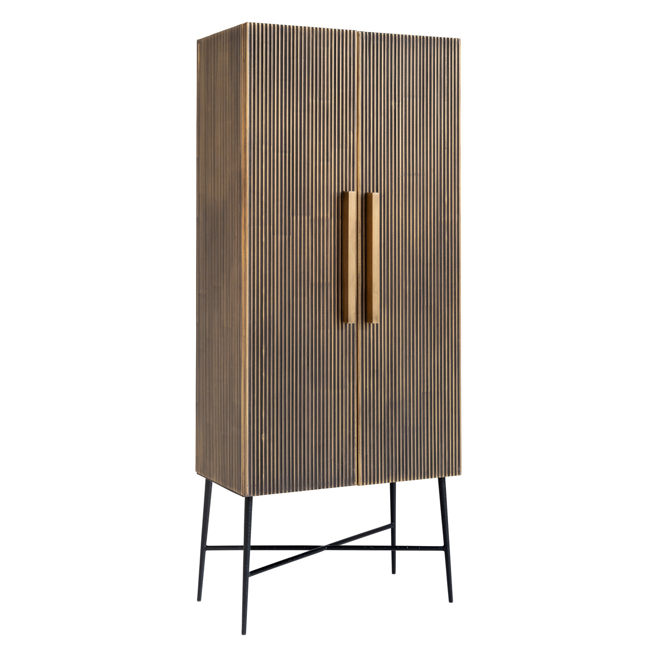 7570 - Storage cabinet Ironville gold