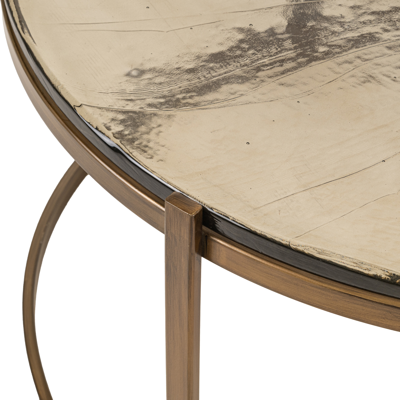 825314 - Coffee table Cleo gold (Set of 2)