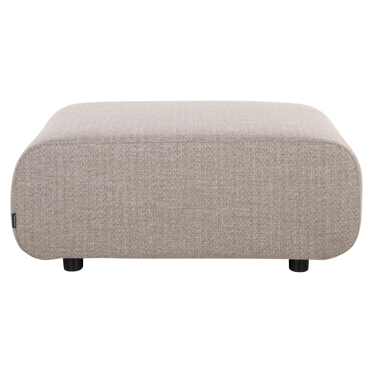 8738 STONE - Outdoor pouffe & footstool Dawson greige alpine
