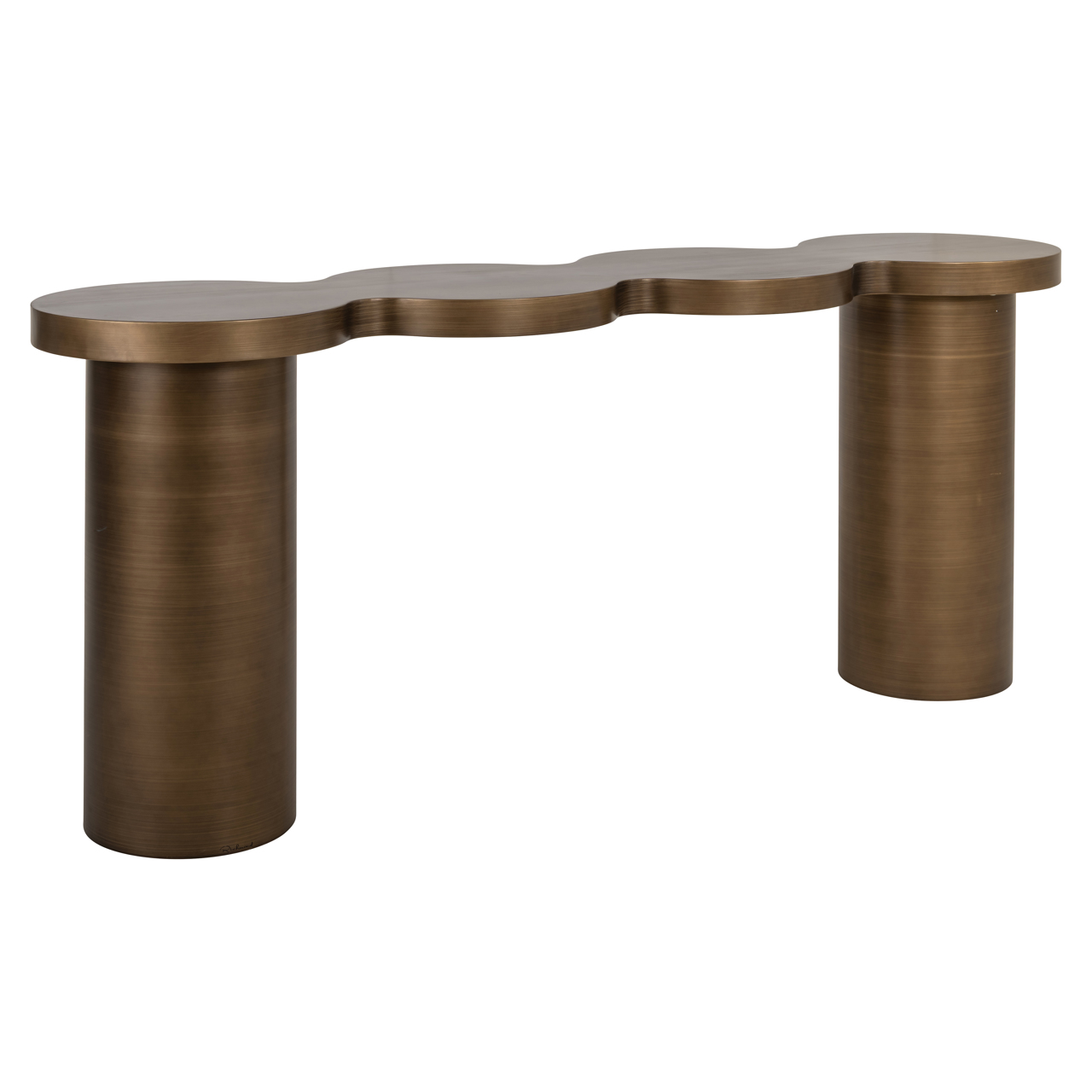 8770 - Console Bubba brushed gold