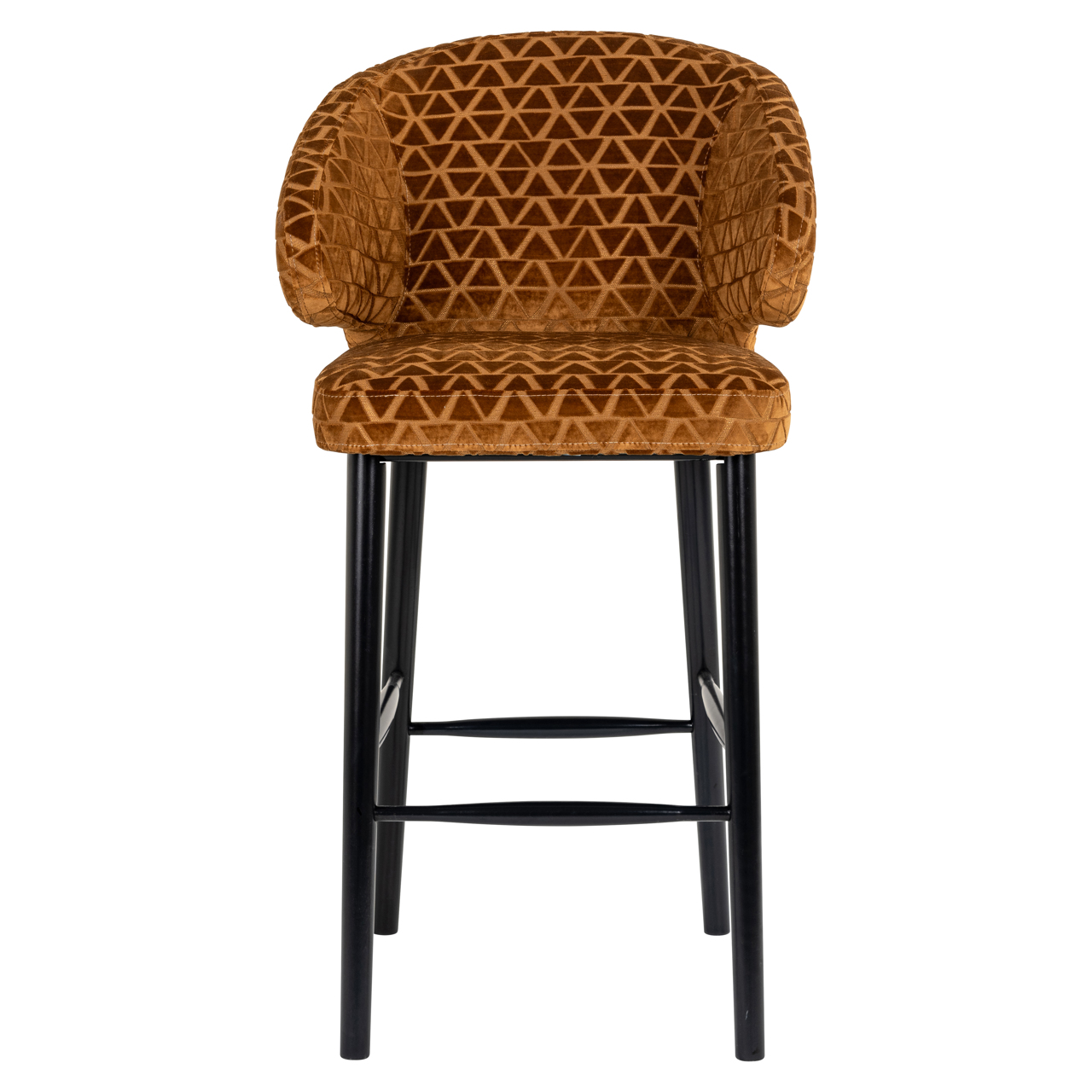 S4496 GOLD TRIANGLE - Bar stool Indigo old gold triangle