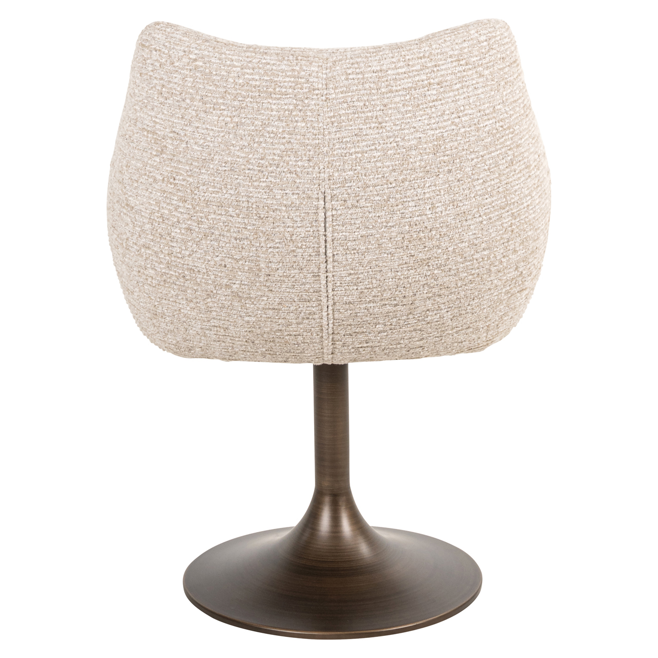 S4648 NATURAL LINEAR - Dining chair Aldo natural linear swivel