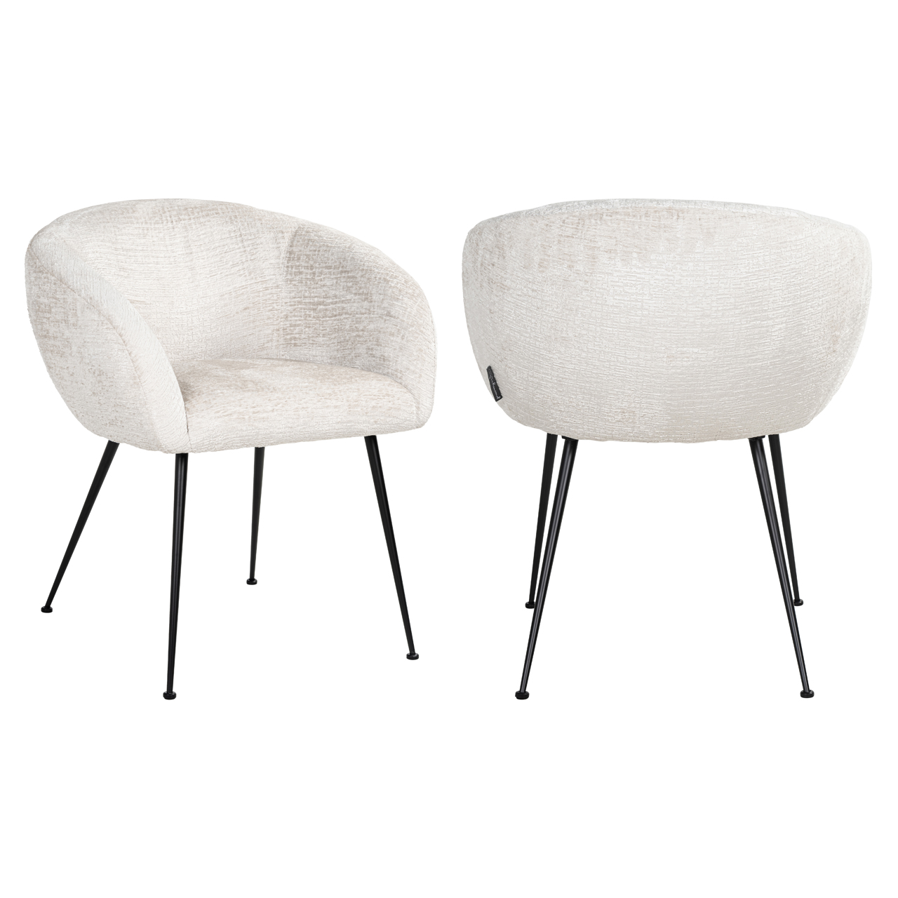 S4722 CREAM FUSION - Dining chair Ruby cream fusion