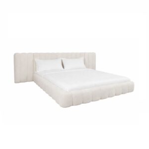 S6006 CREAM FANCY - Bed Cupidon cream fancy 180x210 (mattress size (excl.)) with storage